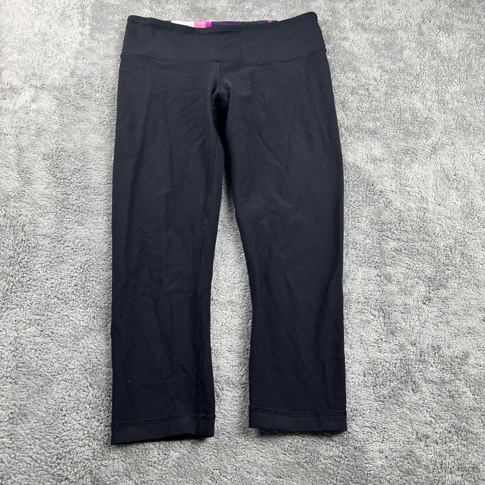 Lululemon Women Pace Rival HR Pants Womens 6 Black